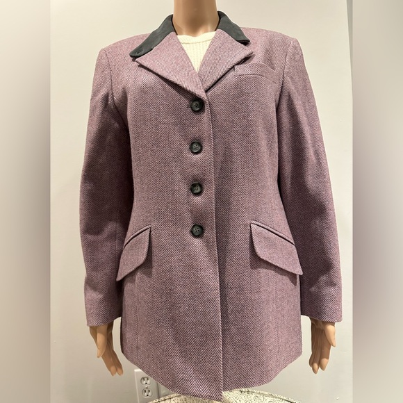 Pendleton Vintage Virgin Wool Pink Blazer - Picture 4 of 11